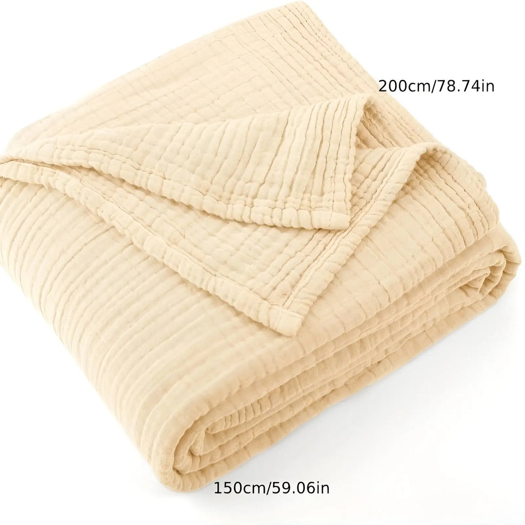 BreezeCotton Luxury Cotton Blanket for Every Season Noxord