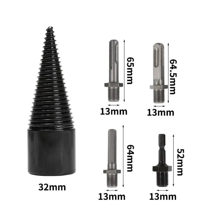 Kalsten | Firewood Drill Bit Set – Split wood easily with the cordless drill
