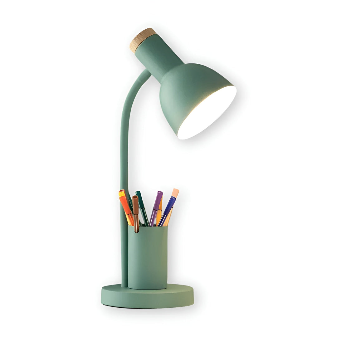 LED Desk Lamp with Pen Holder – Stylish and Practical | Organization on the Desk | Kalsten