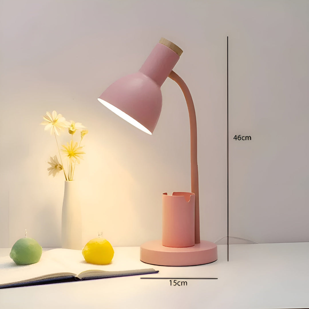 LED Desk Lamp with Pen Holder – Stylish and Practical | Organization on the Desk | Kalsten