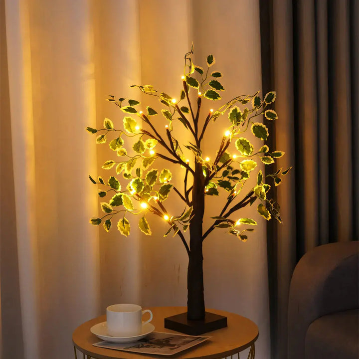 Magical BrightTree Table Lamp – Elegant Tree Design with Warm LED Lighting Kalsten
