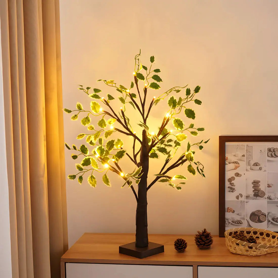 Magical BrightTree Table Lamp – Elegant Tree Design with Warm LED Light | Kalsten
