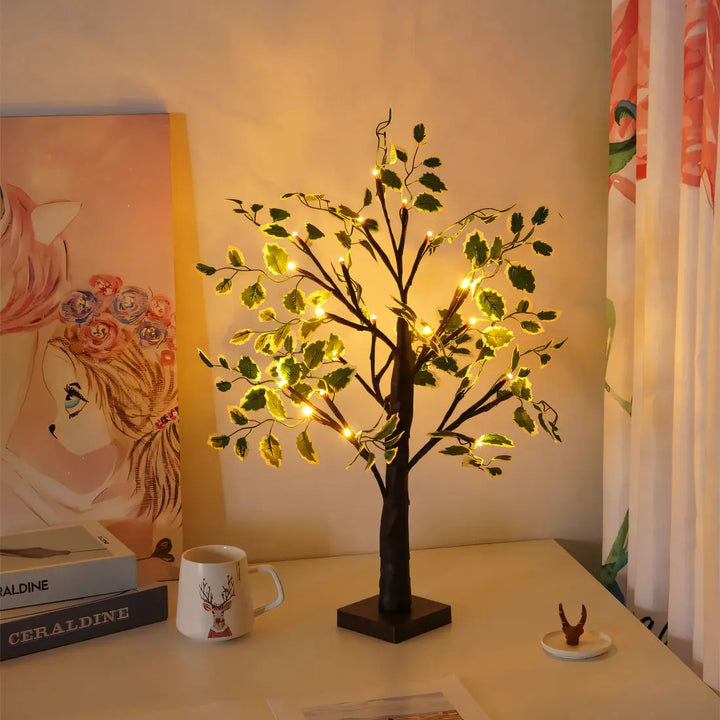 Magical BrightTree Table Lamp – Elegant Tree Design with Warm LED Light | Kalsten