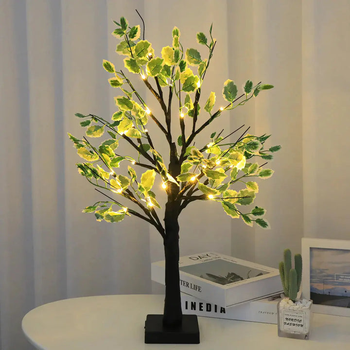 Magical BrightTree Table Lamp – Elegant Tree Design with Warm LED Lighting Kalsten