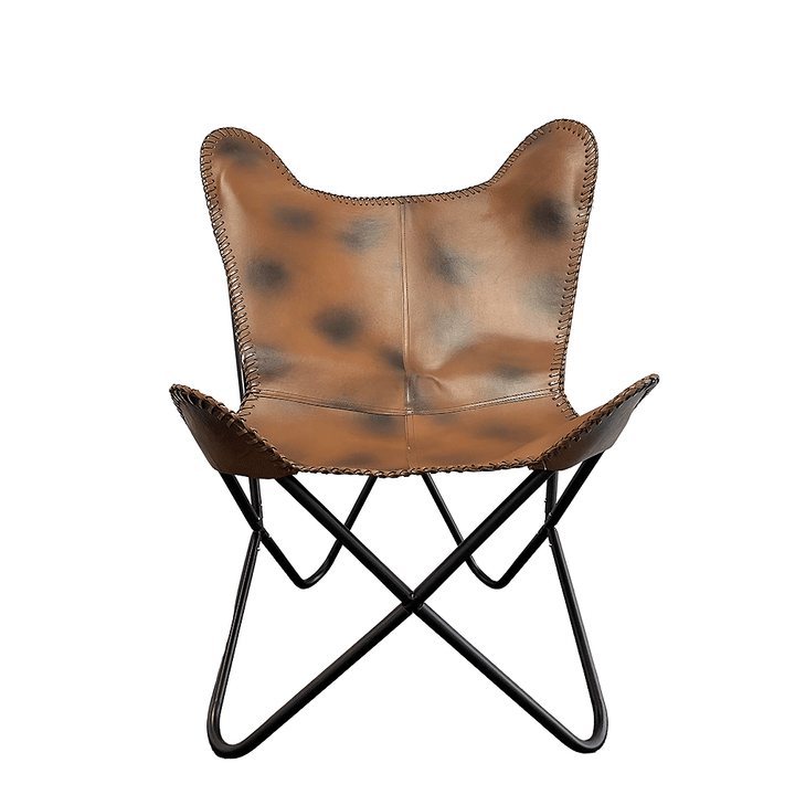 Bat chair made of real leather (available in different colors) | Kalsten