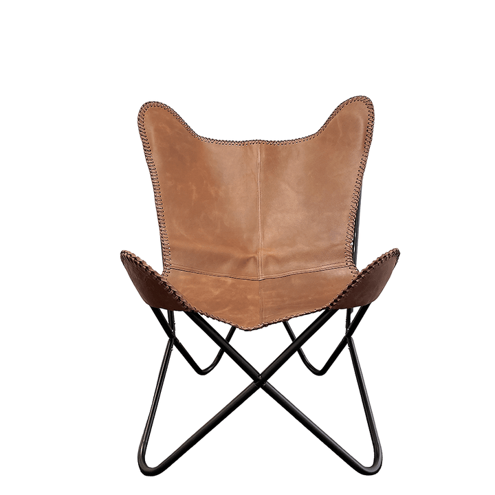 Bat chair made of real leather (available in different colors) | Kalsten