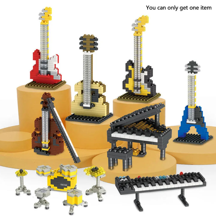 Kalsten | DIY Miniature Musical Instrument made of Building Blocks – Collector's Set
