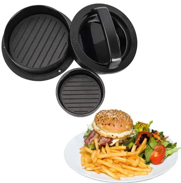 Burger press with twist lock for perfect patties | Kalsten