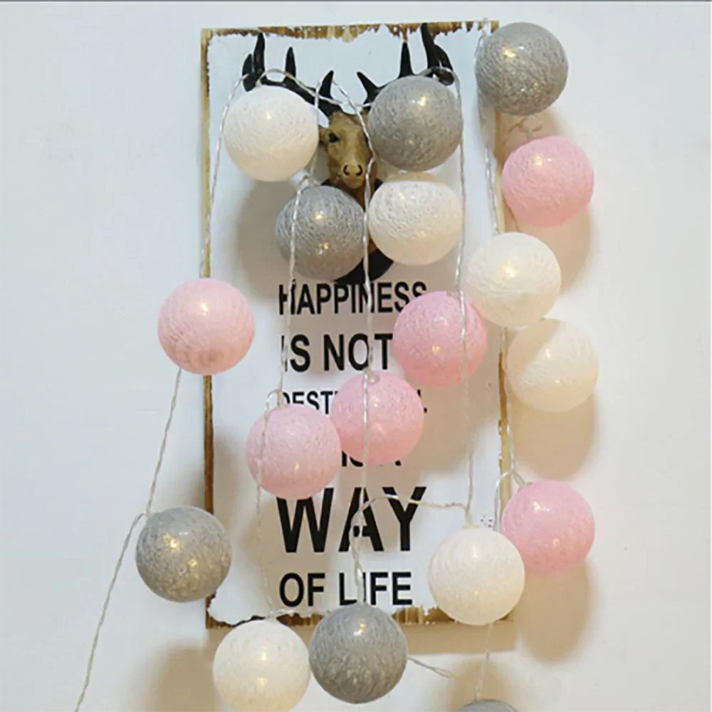 Kalsten | Cotton Ball Garland