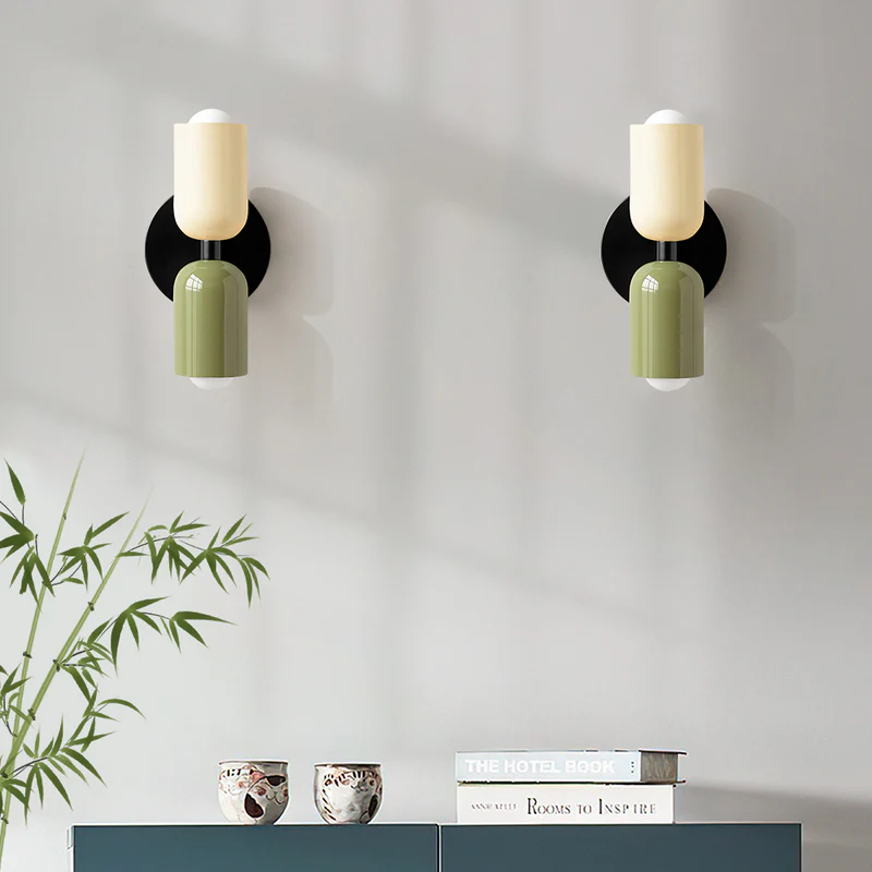 Kalsten | Modern Vintage Double-Headed Utility Room Wall Light - Stylish Illumination for Contemporary Spaces