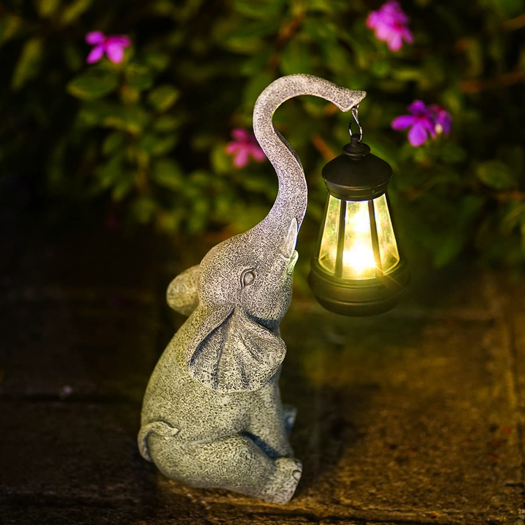Solar Resin Animal Garden Light Noxord