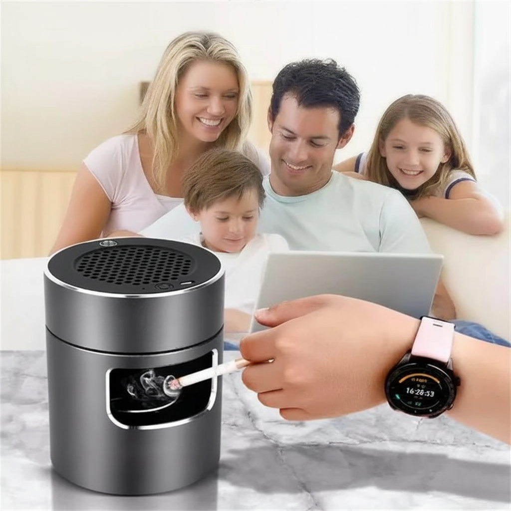 Kalsten | USB-powered Ashtray with HEPA Filter & Ionizer