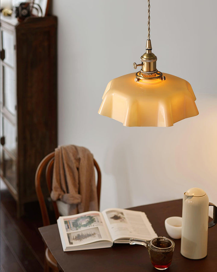 French Flower Droplight Pendant Swag Light | Noxord