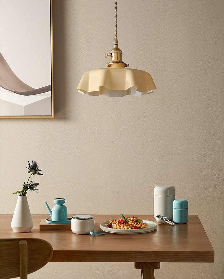 French Flower Droplight Pendant Swag Light | Noxord
