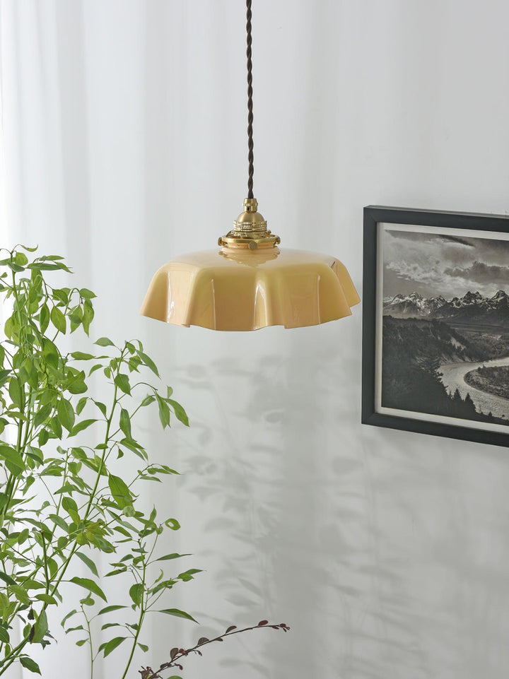 French Flower Droplight Pendant Swag Light | Noxord
