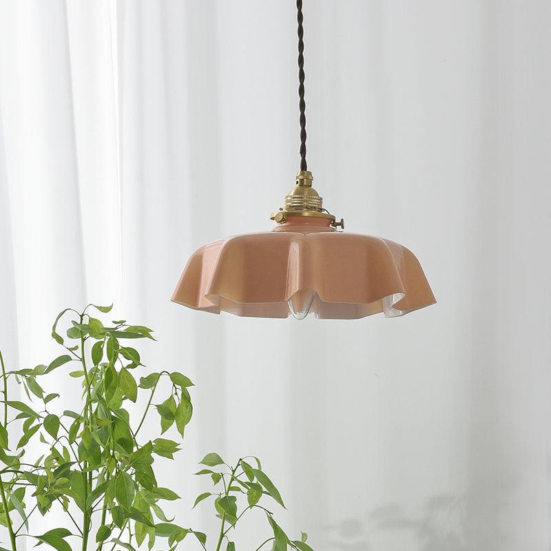 French Flower Droplight Pendant Swag Light | Noxord