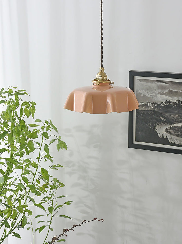 French Flower Droplight Pendant Swag Light | Noxord
