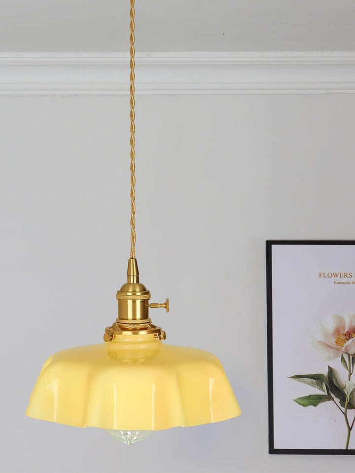 French Flower Droplight Pendant Swag Light | Noxord