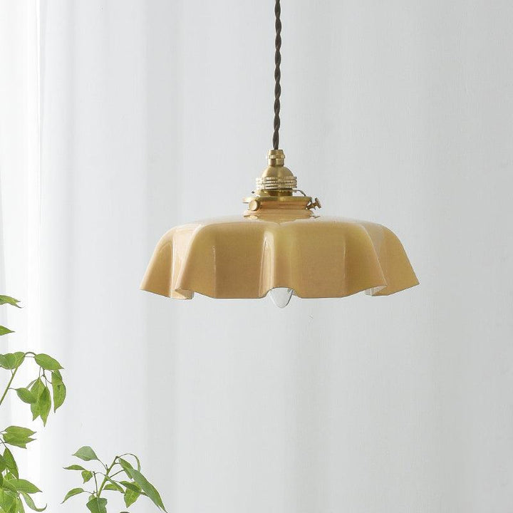 French Flower Droplight Pendant Swag Light | Noxord