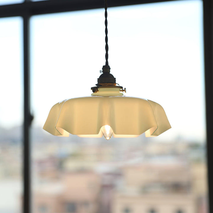 French Flower Droplight Pendant Swag Light | Noxord