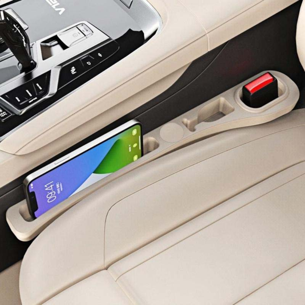 Car Seat Gap Filler Faux Leather Organizer Kalsten