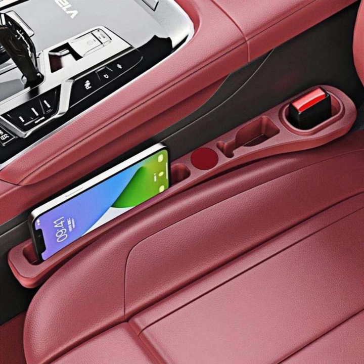Car Seat Gap Filler Faux Leather Organizer Kalsten