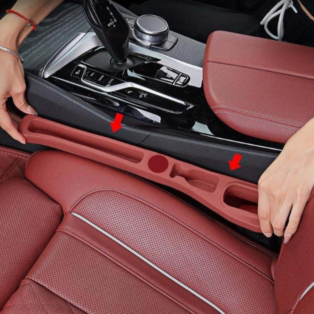 Car Seat Gap Filler Faux Leather Organizer Kalsten