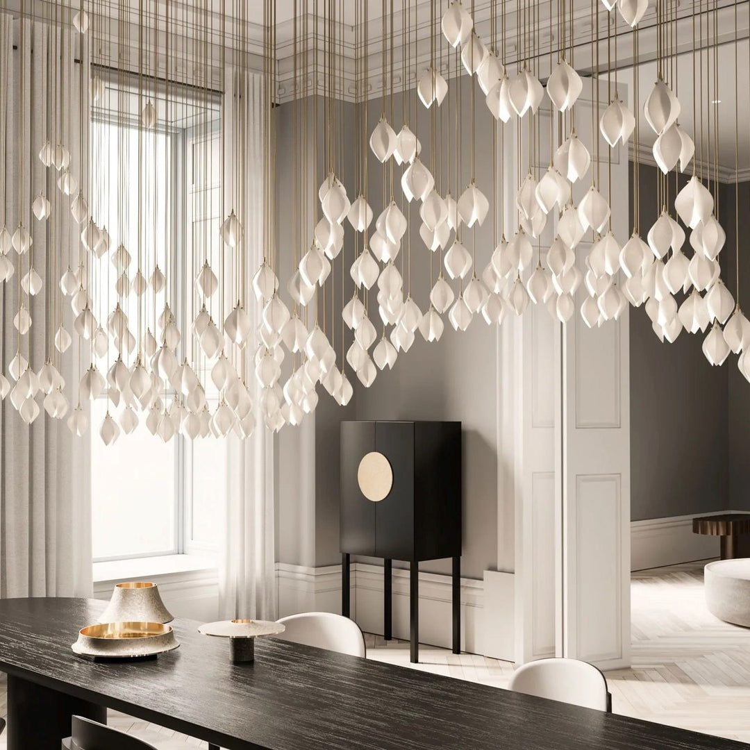 Ceramic Flower Droplight Pendant Light | Kalsten