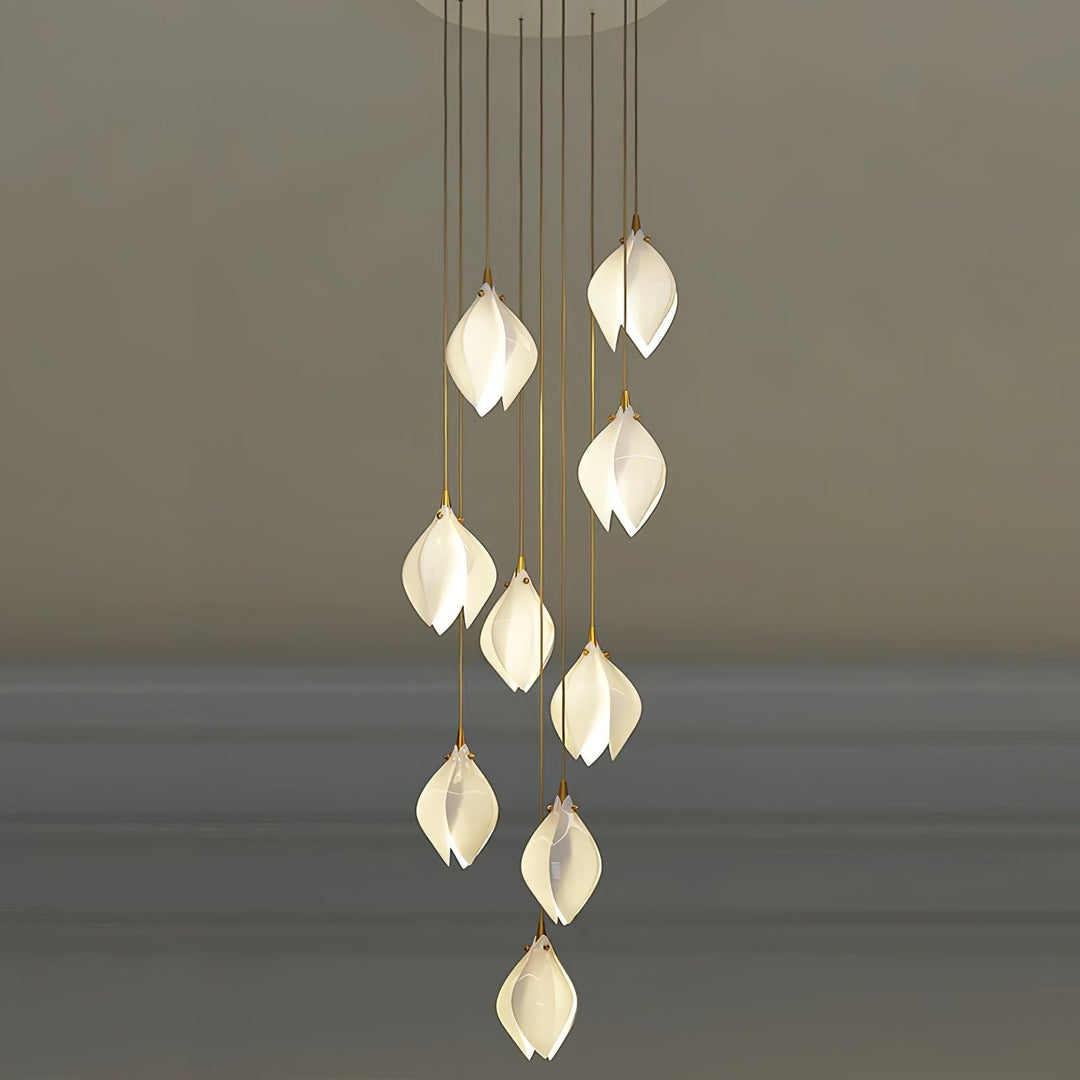 Ceramic Flower Droplight Pendant Light | Kalsten