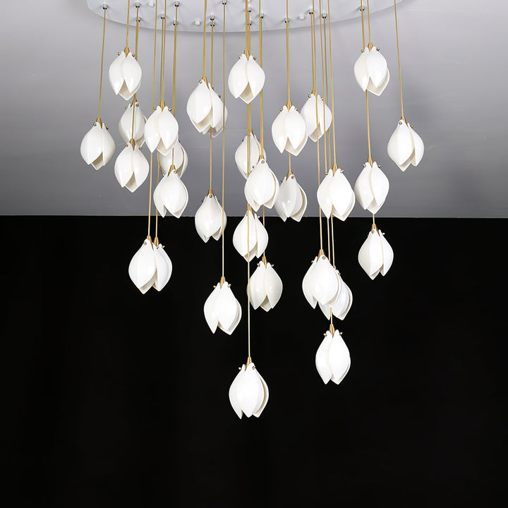 Ceramic Flower Droplight Pendant Light | Kalsten