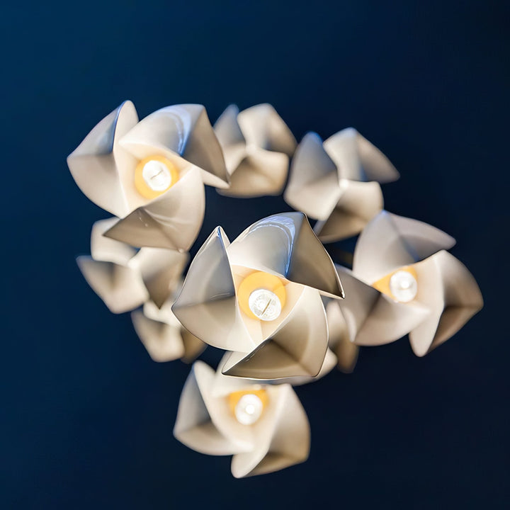 Ceramic Flower Droplight Pendant Light | Kalsten