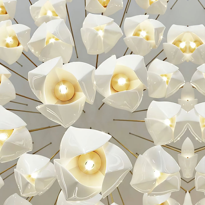 Ceramic Flower Droplight Pendant Light | Kalsten