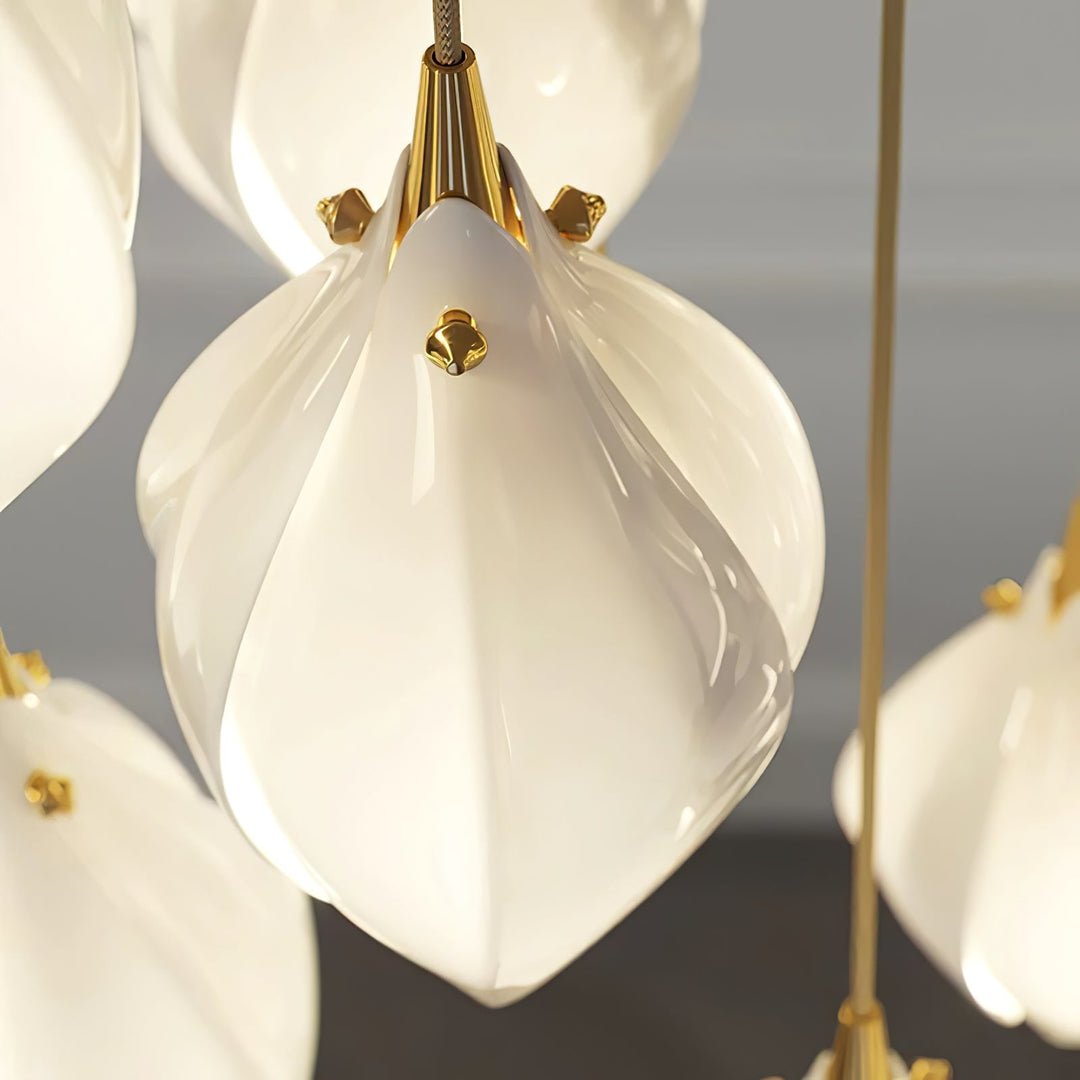 Ceramic Flower Droplight Pendant Light | Kalsten