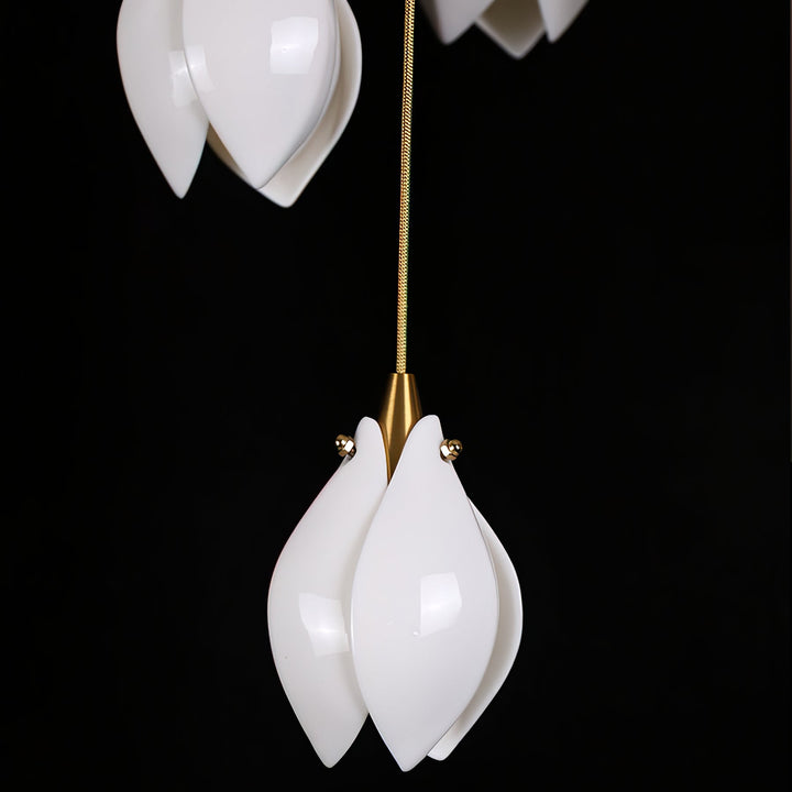 Ceramic Flower Droplight Pendant Light | Kalsten