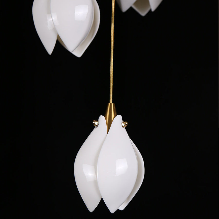 Ceramic Flower Droplight Pendant Light | Kalsten