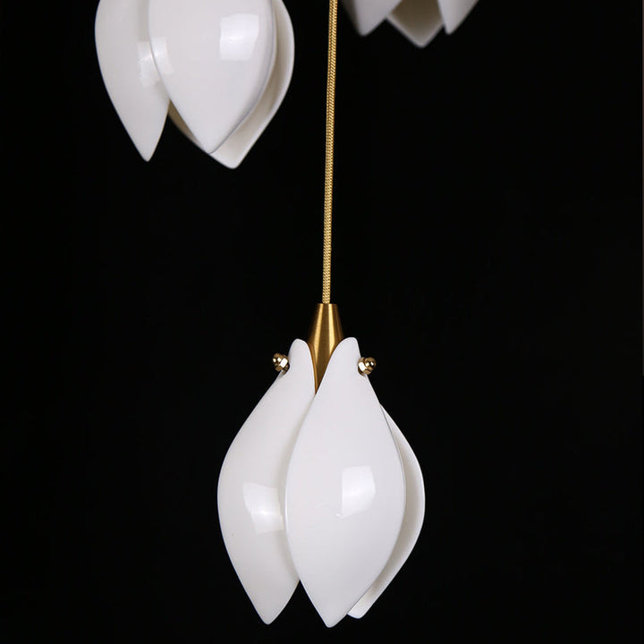 Ceramic Flower Droplight Pendant Light | Kalsten