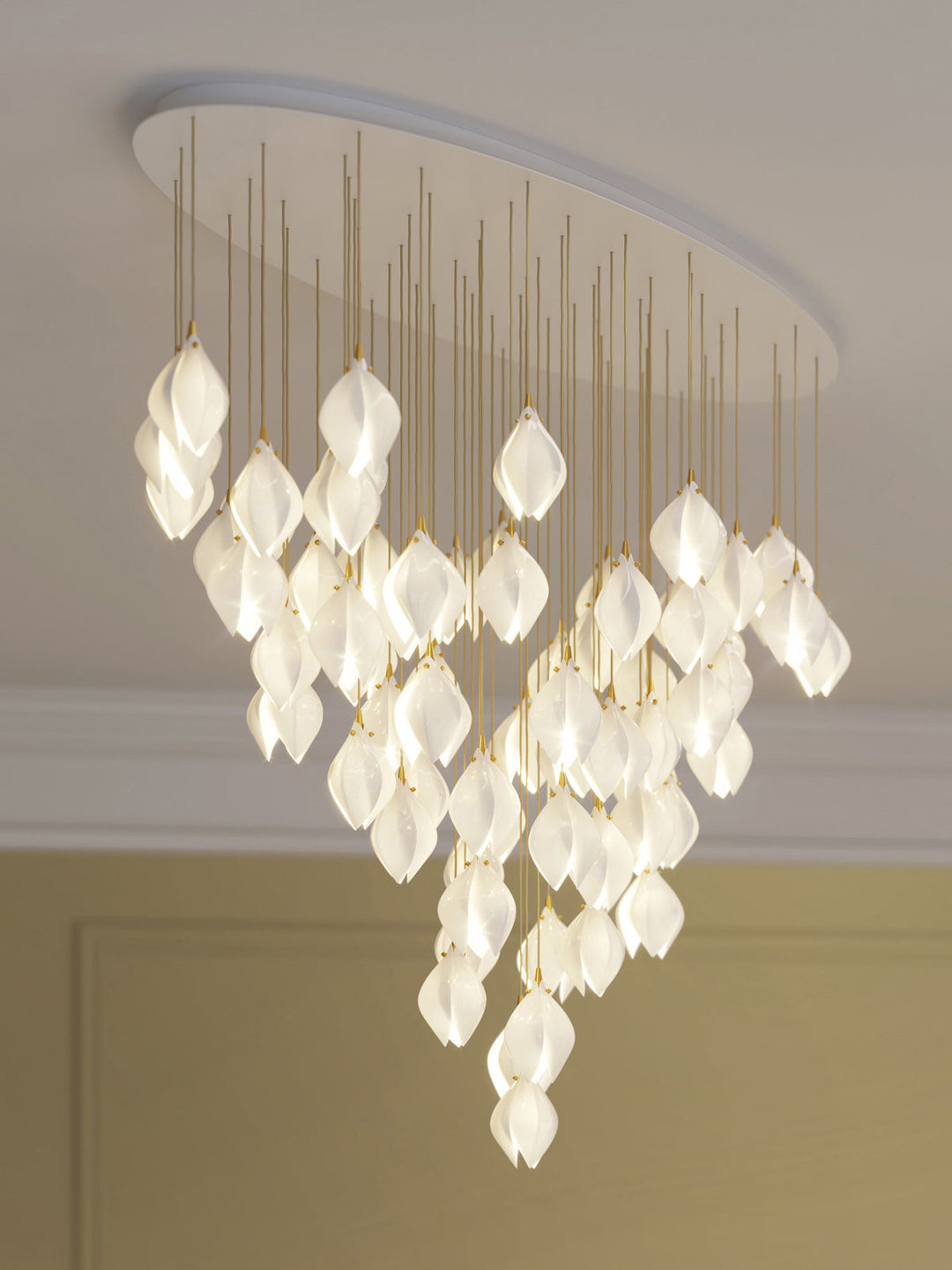 Ceramic Flower Droplight Pendant Light | Kalsten