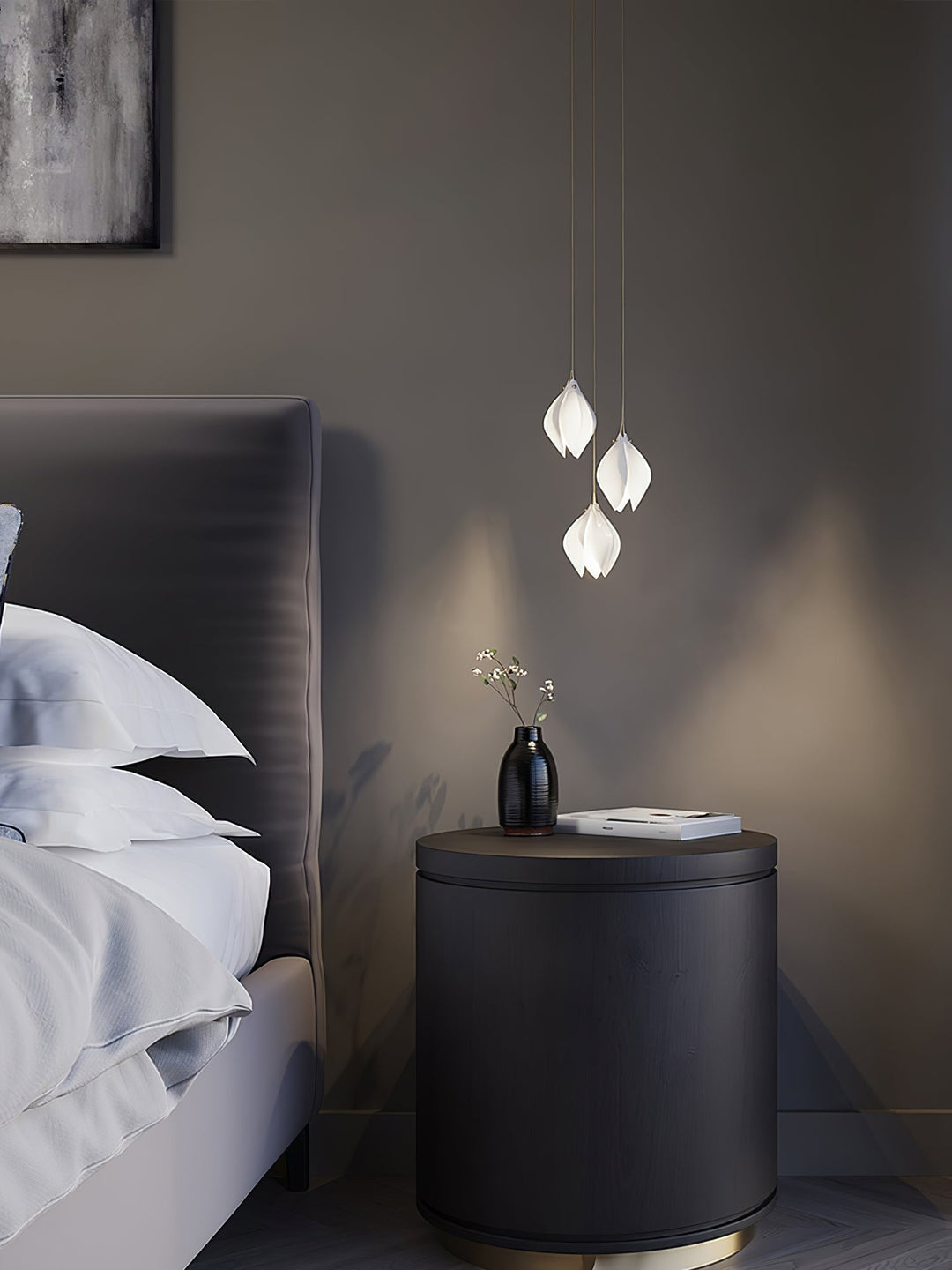Ceramic Flower Droplight Pendant Light | Kalsten