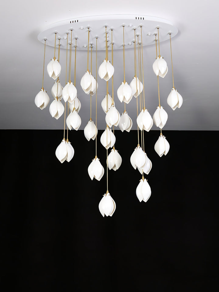 Ceramic Flower Droplight Pendant Light | Kalsten
