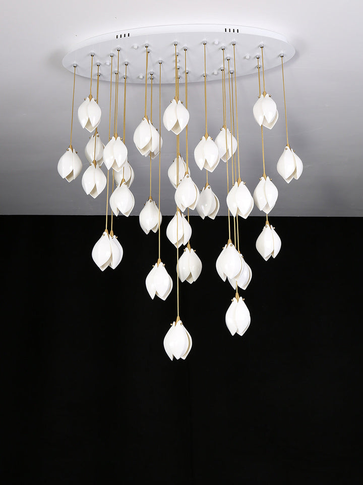 Ceramic Flower Droplight Pendant Light | Kalsten