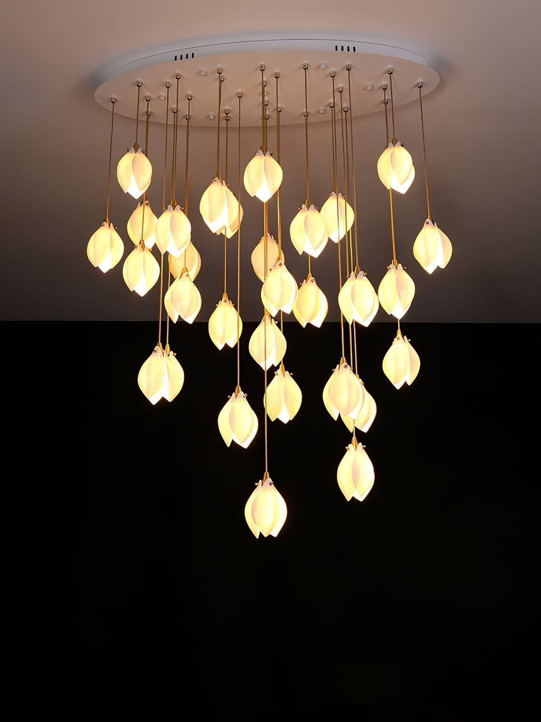 Ceramic Flower Droplight Pendant Light | Kalsten