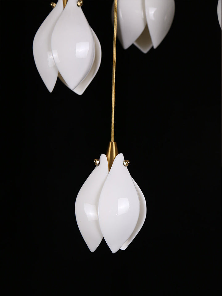 Ceramic Flower Droplight Pendant Light | Kalsten