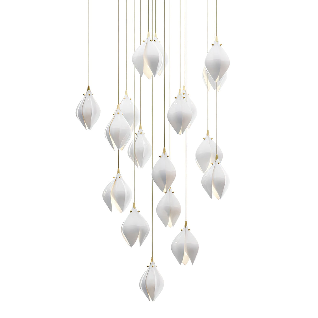 Ceramic Flower Droplight Pendant Light | Kalsten