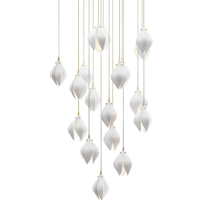 Ceramic Flower Droplight Pendant Light | Kalsten