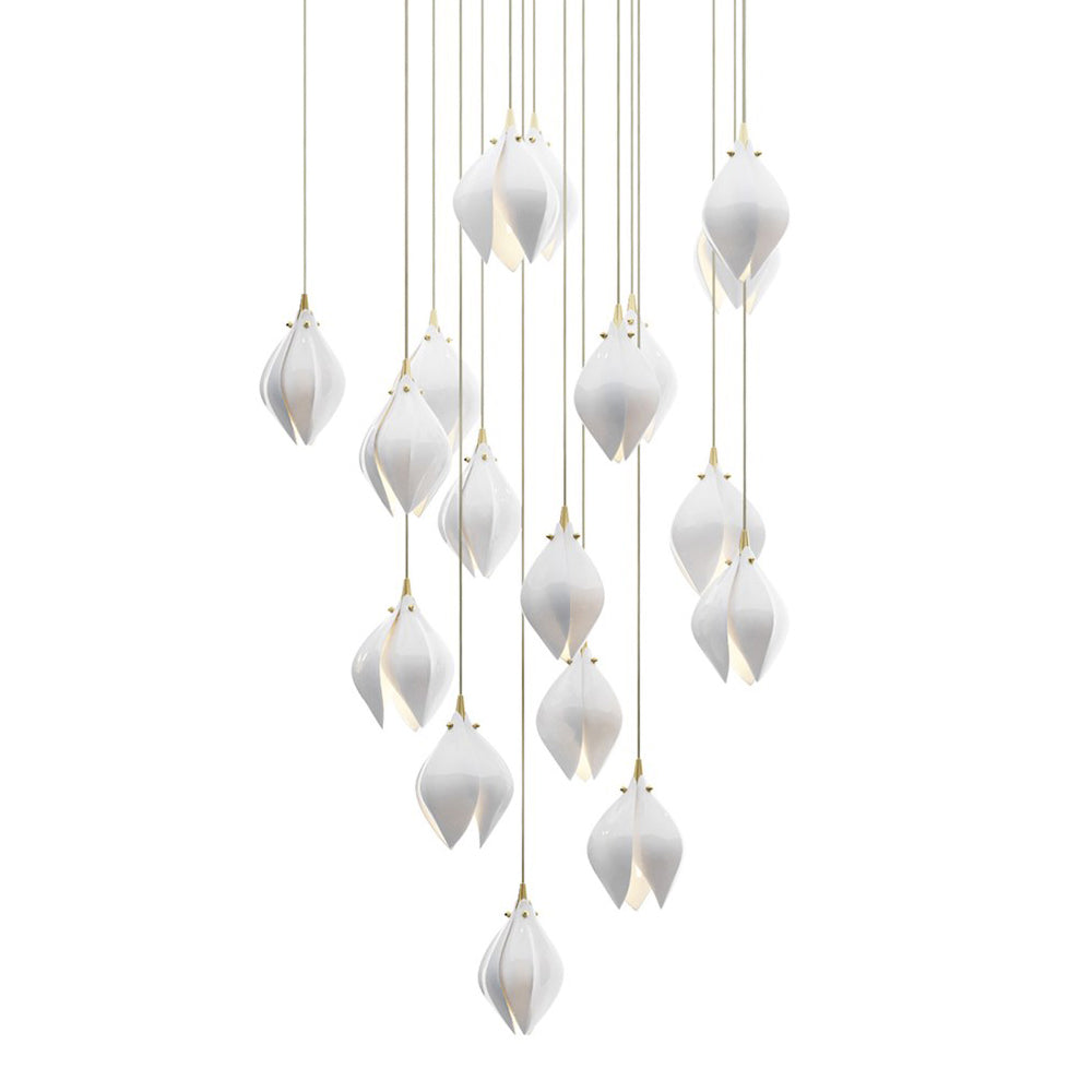 Ceramic Flower Droplight Pendant Light | Kalsten