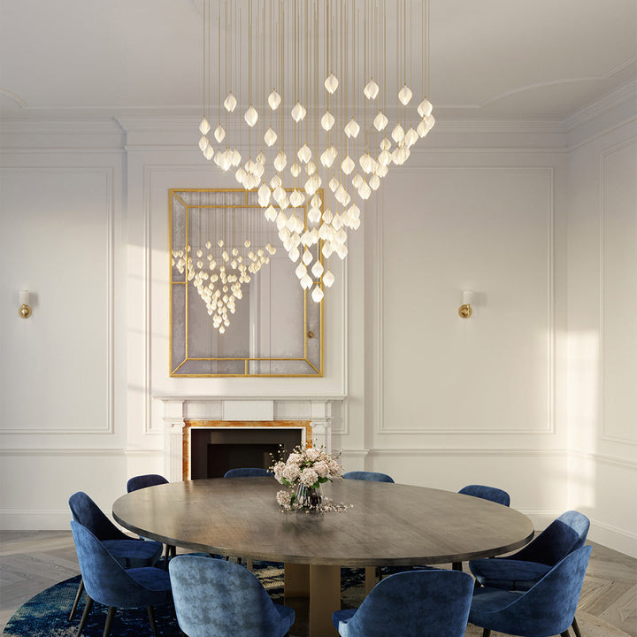 Ceramic Flower Droplight Pendant Light | Kalsten