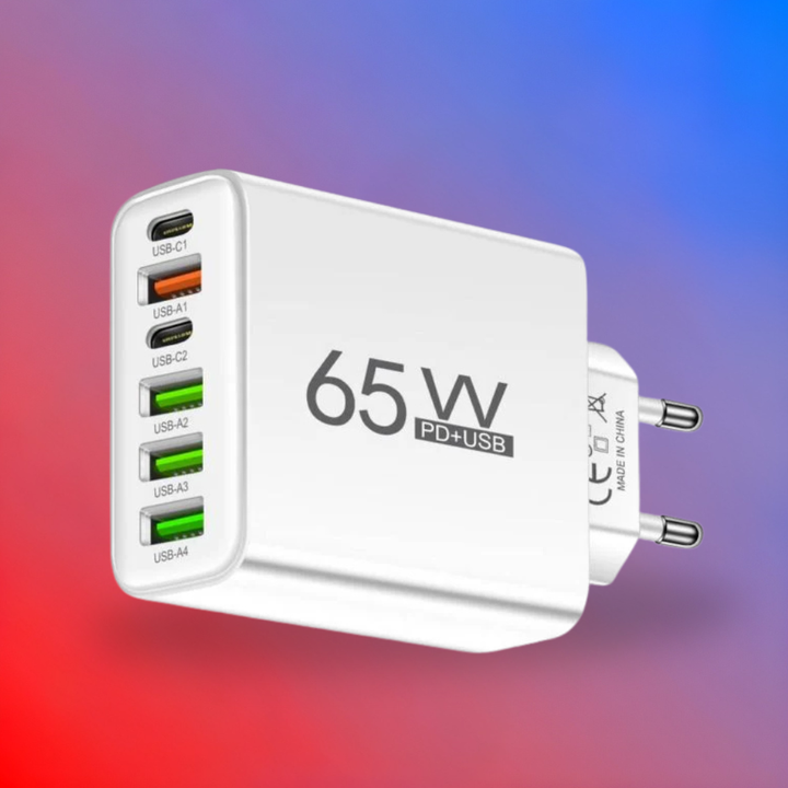 Compact Multi Port USB C Charger Desktop Adapter Kalsten