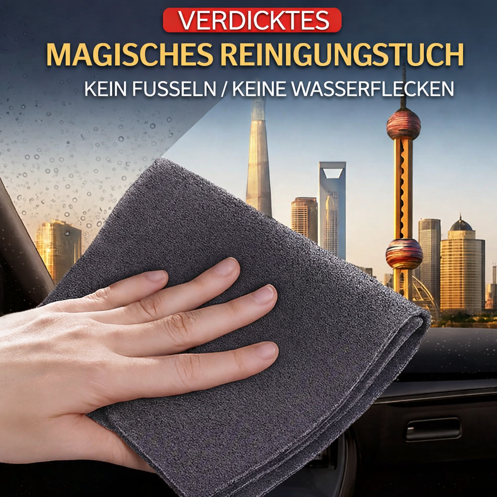 Microfiber Glass Cleaning Cloths 10-Piece Set | Kalsten