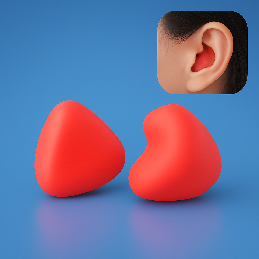 Noise-Reducing, Silent Earplugs Kalsten