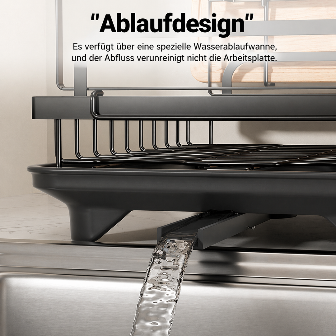 Premium 2-layer dish rack for the kitchen | Kalsten